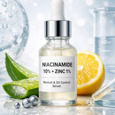 Niacinamide 10% zinc serum for oil control, acne reduction, and clear, glowing skin